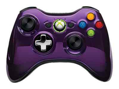 Microsoft Xbox 360 Special Edition Chrome Series Wireless Controller 43g 00062